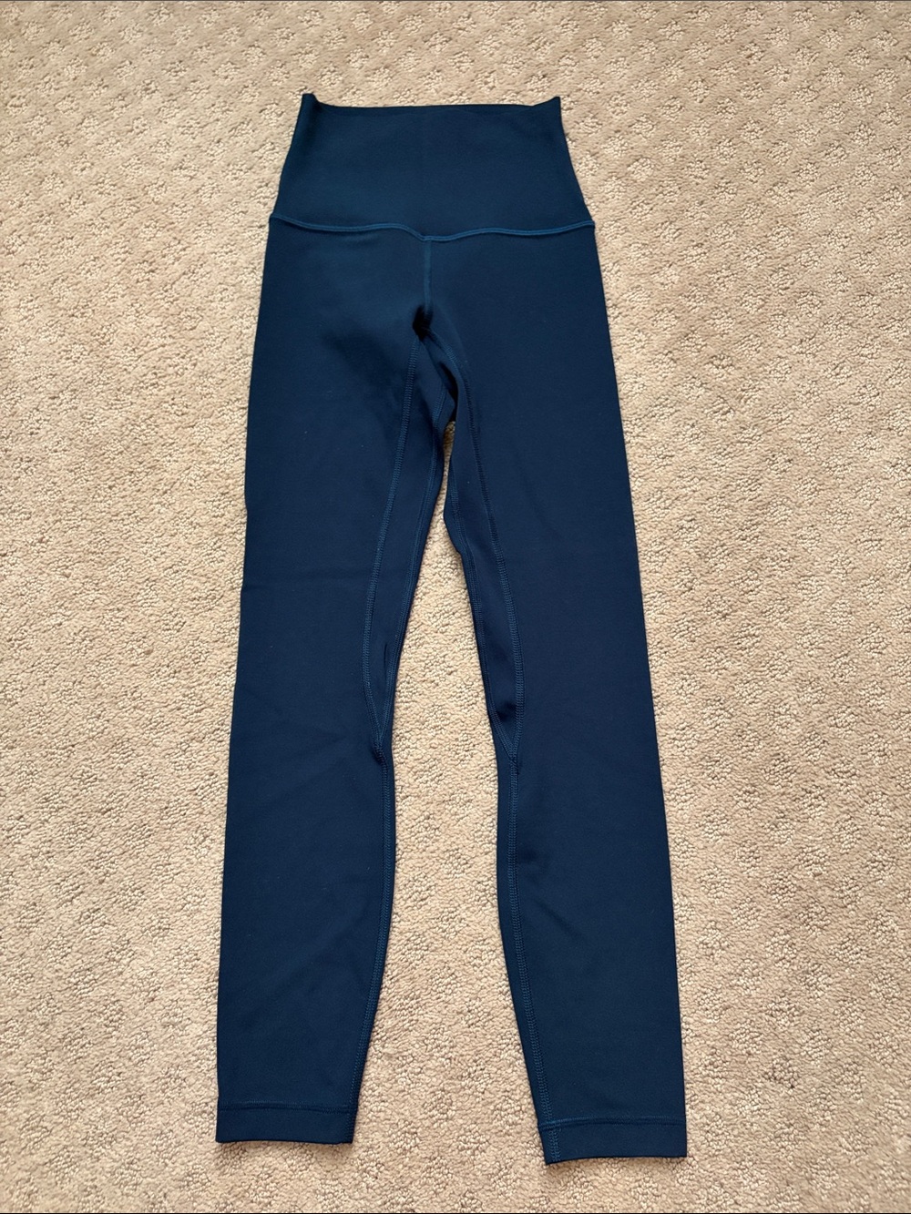 High-Waisted Align Lululemon Navy Leggings